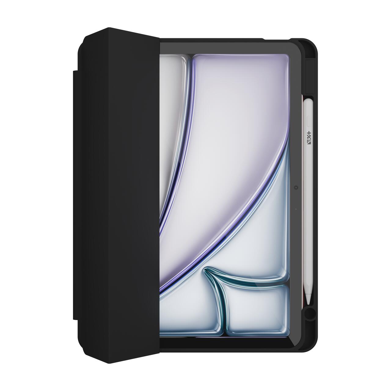 Husa de protectie Next One Rollcase pentru iPad Air 11" M2, cu suport pentru stilou, Negru - iSTYLE RO