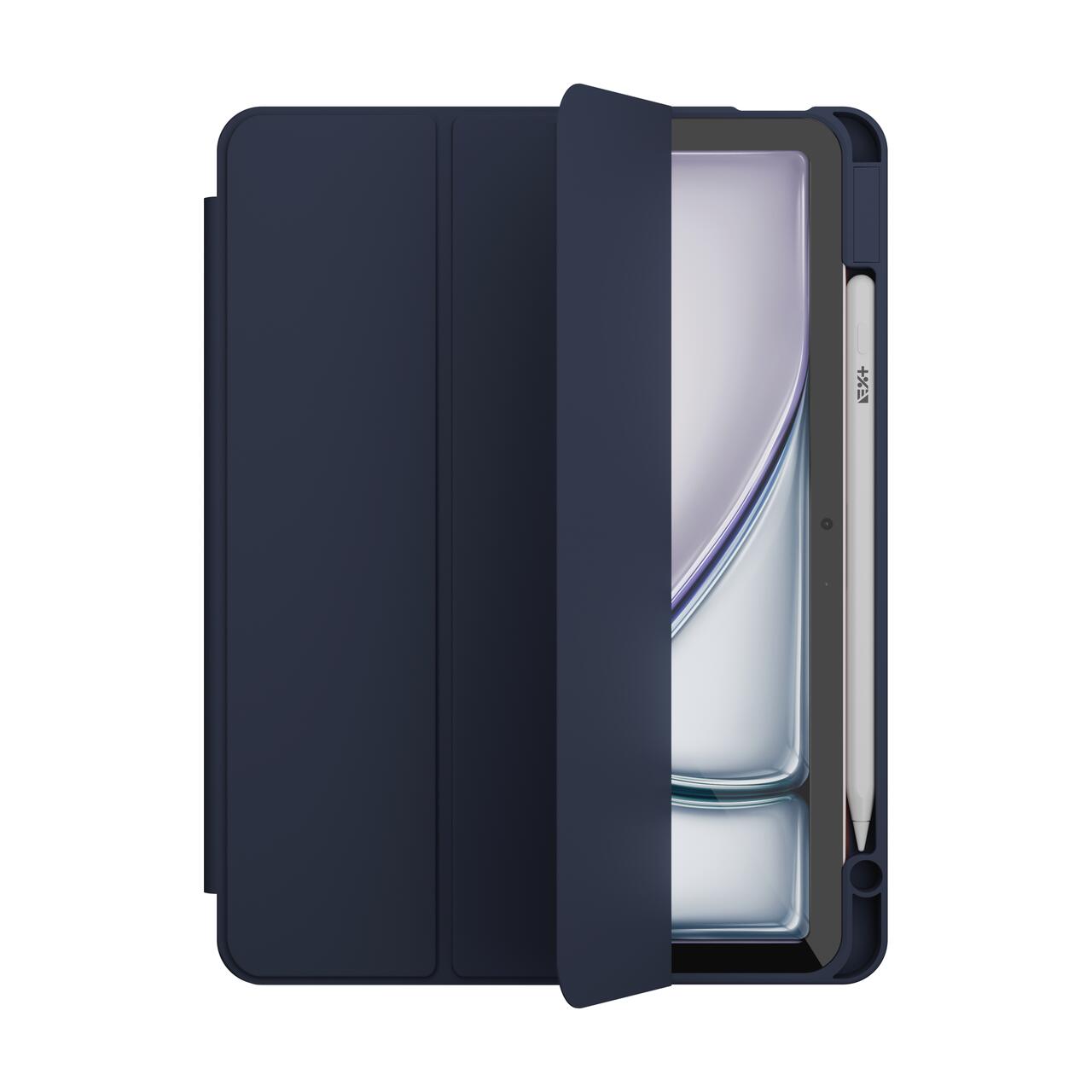 Husa de protectie Next One Rollcase pentru iPad Air 11" M2, cu suport pentru stilou, Albastru - iSTYLE RO