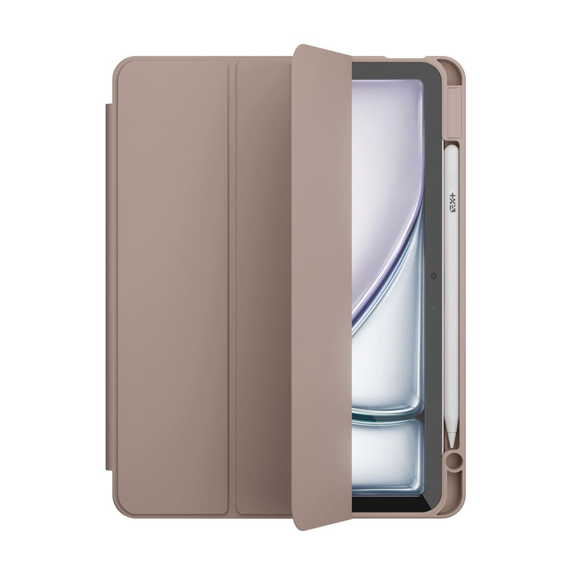 Husa de protectie Next One Rollcase pentru iPad Air 11" M2, cu suport pentru stilou, Roz - iSTYLE RO