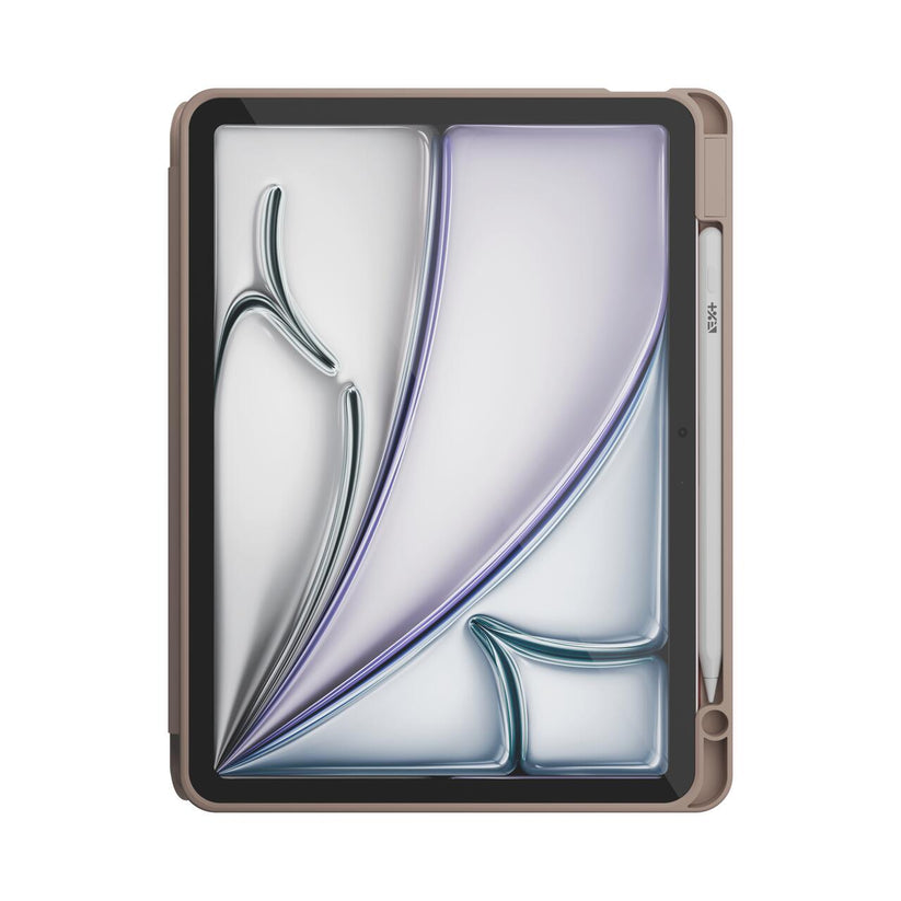 Husa de protectie Next One Rollcase pentru iPad Air 11" M2, cu suport pentru stilou, Roz - iSTYLE RO