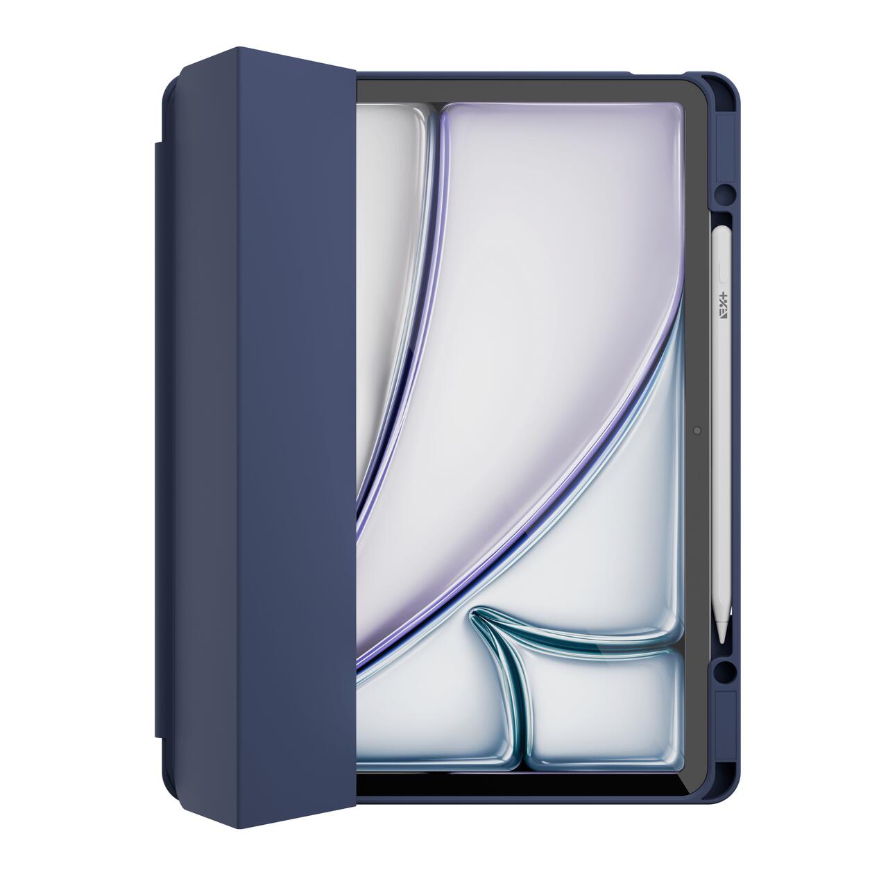 Husa de protectie Next One Rollcase pentru iPad Air 13" M2, cu suport pentru stilou, Albastru - iSTYLE RO