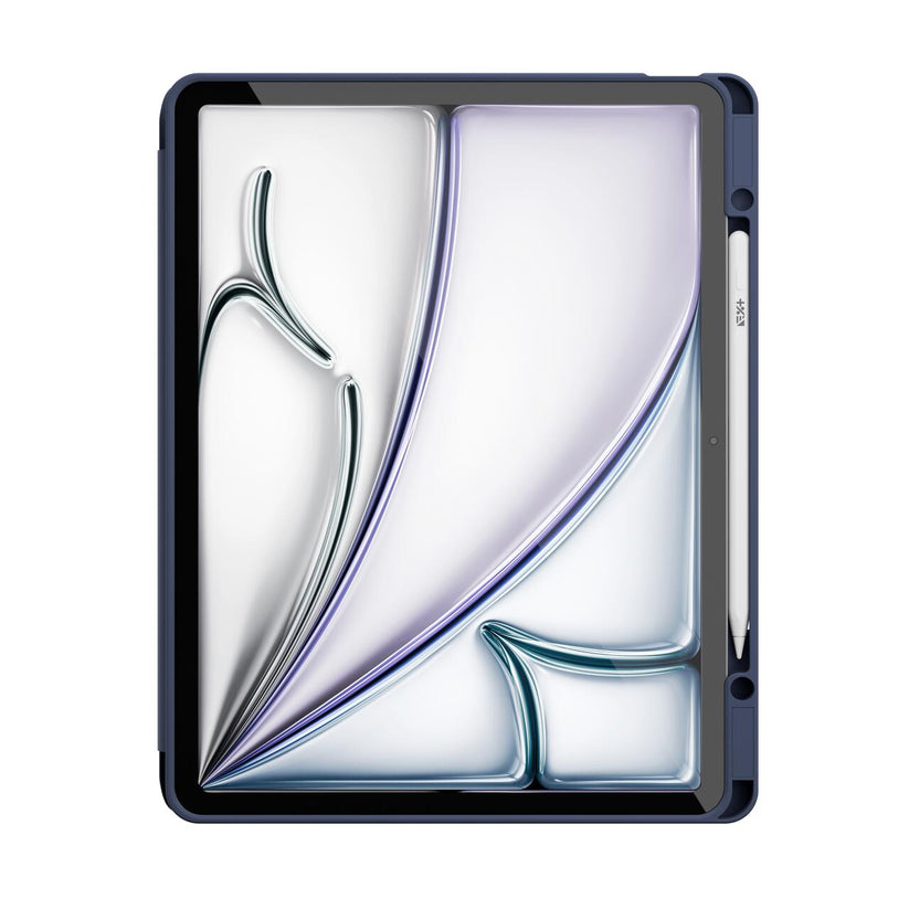 Husa de protectie Next One Rollcase pentru iPad Air 13" M2, cu suport pentru stilou, Albastru - iSTYLE RO