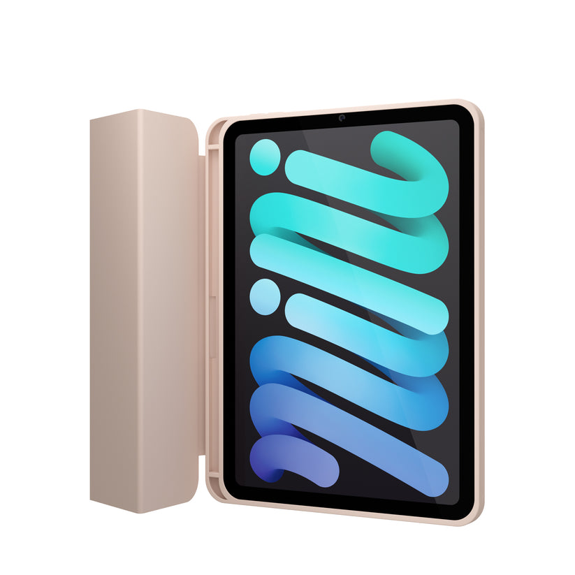 Husa de protectie NEXT ONE Rollcase pentru iPad Mini 6, Roz - iSTYLE RO
