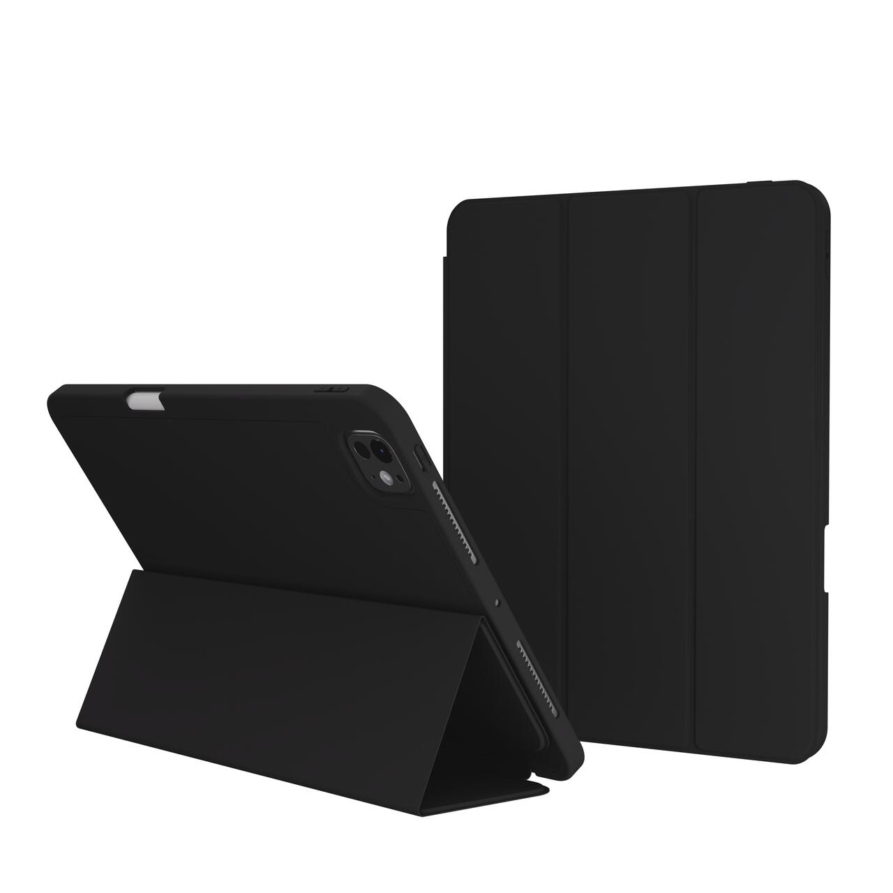 Husa de protectie Next One Rollcase pentru iPad Pro 11" M4, cu suport pentru stilou, Negru - iSTYLE RO