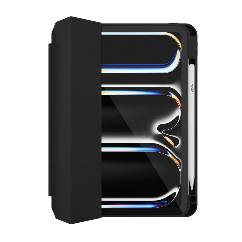 Husa de protectie Next One Rollcase pentru iPad Pro 11" M4, cu suport pentru stilou, Negru - iSTYLE RO