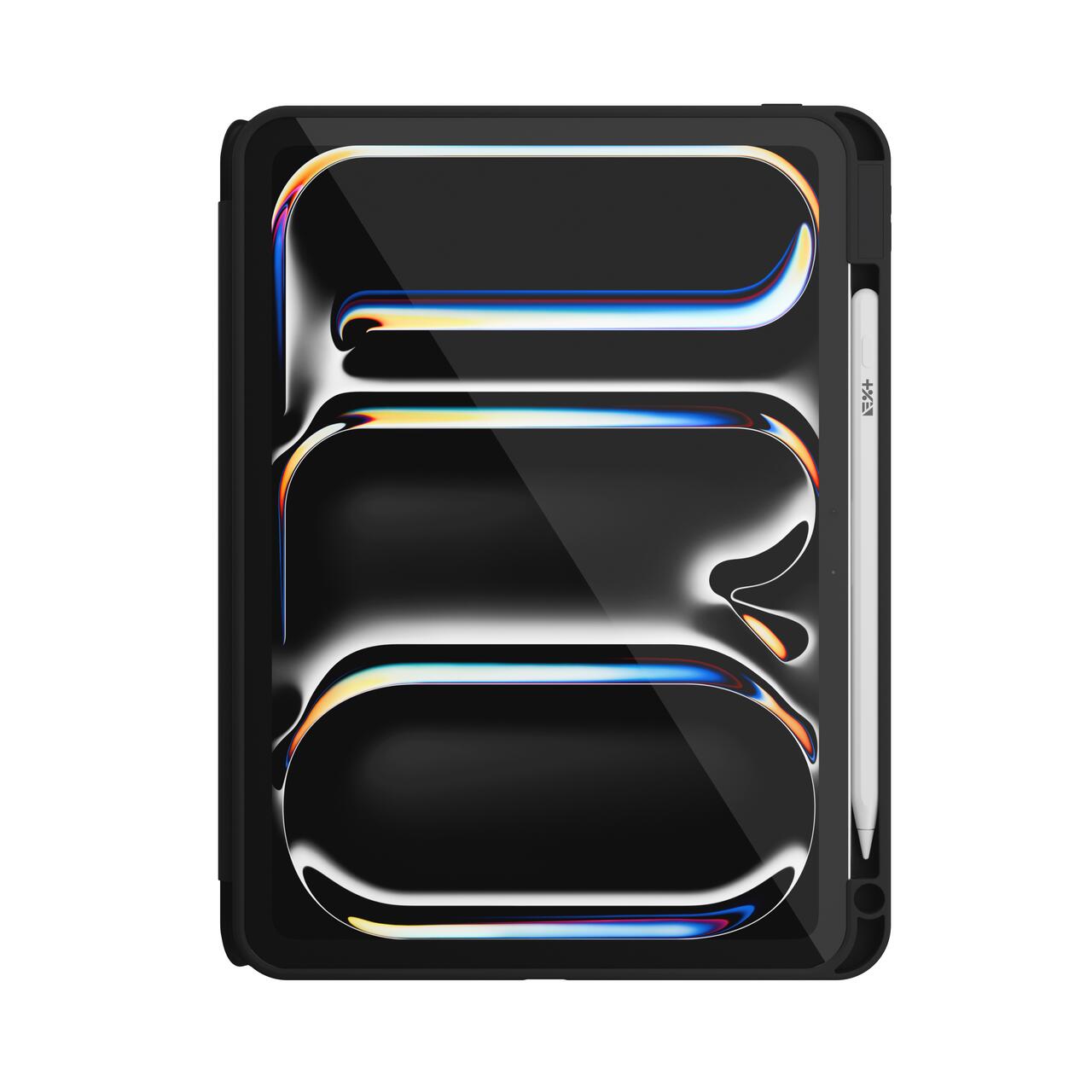 Husa de protectie Next One Rollcase pentru iPad Pro 11" M4, cu suport pentru stilou, Negru - iSTYLE RO