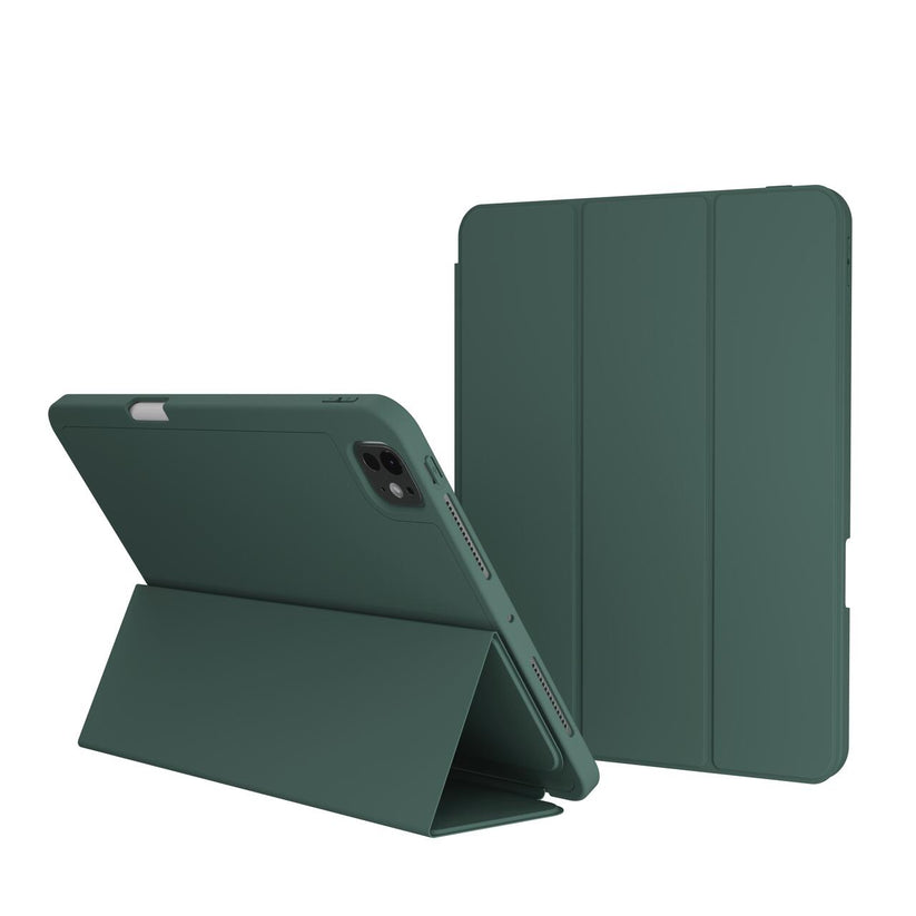 Husa de protectie Next One Rollcase pentru iPad Pro 11" M4, cu suport pentru stilou, Verde - iSTYLE RO