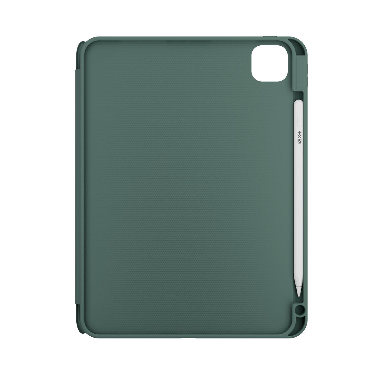 Husa de protectie Next One Rollcase pentru iPad Pro 11" M4, cu suport pentru stilou, Verde - iSTYLE RO