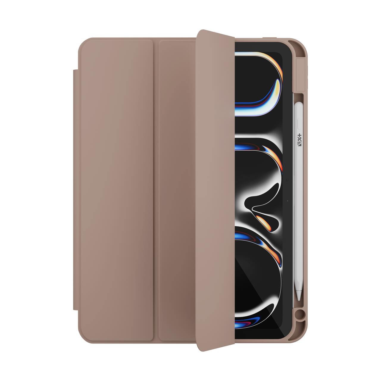 Husa de protectie Next One Rollcase pentru iPad Pro 11" M4, cu suport pentru stilou, Roz - iSTYLE RO