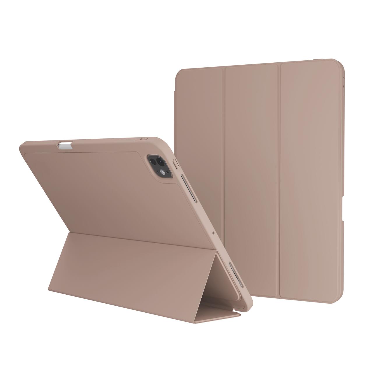 Husa de protectie Next One Rollcase pentru iPad Pro 13" M4, cu suport pentru stilou, Roz - iSTYLE RO