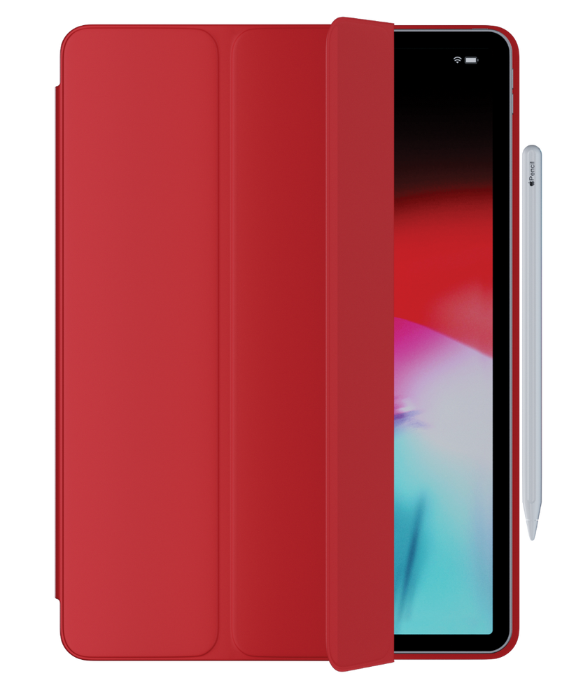 Husa de protectie NEXT ONE pentru iPad 11-inch cu suport magnetic, Rosu - iSTYLE RO