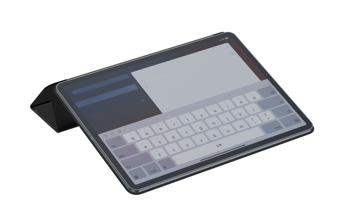 Husa de protectie NEXT ONE pentru iPad Pro 12.9-inch cu suport magnetic, Negru - iSTYLE RO