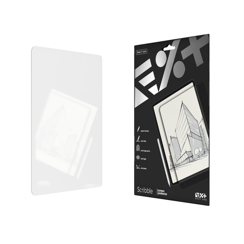 Folie de protectie NEXT ONE pentru iPad Pro 11''/iPad Air 10.9'', textura de hartie - iSTYLE RO