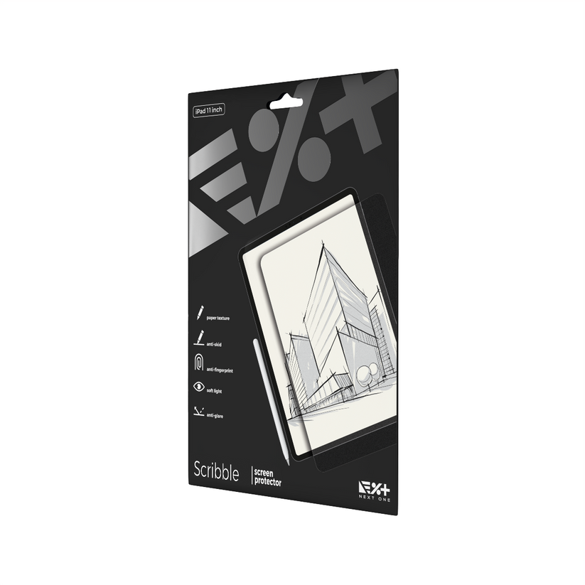 Folie de protectie NEXT ONE pentru iPad Pro 11''/iPad Air 10.9'', textura de hartie - iSTYLE RO