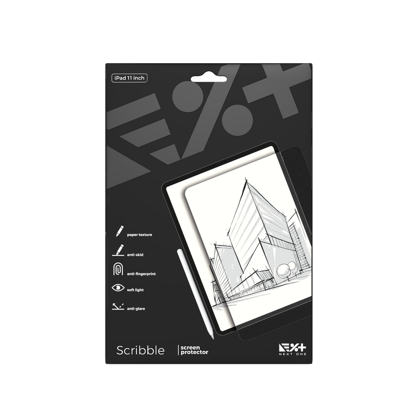 Folie de protectie NEXT ONE pentru iPad Pro 11''/iPad Air 10.9'', textura de hartie - iSTYLE RO