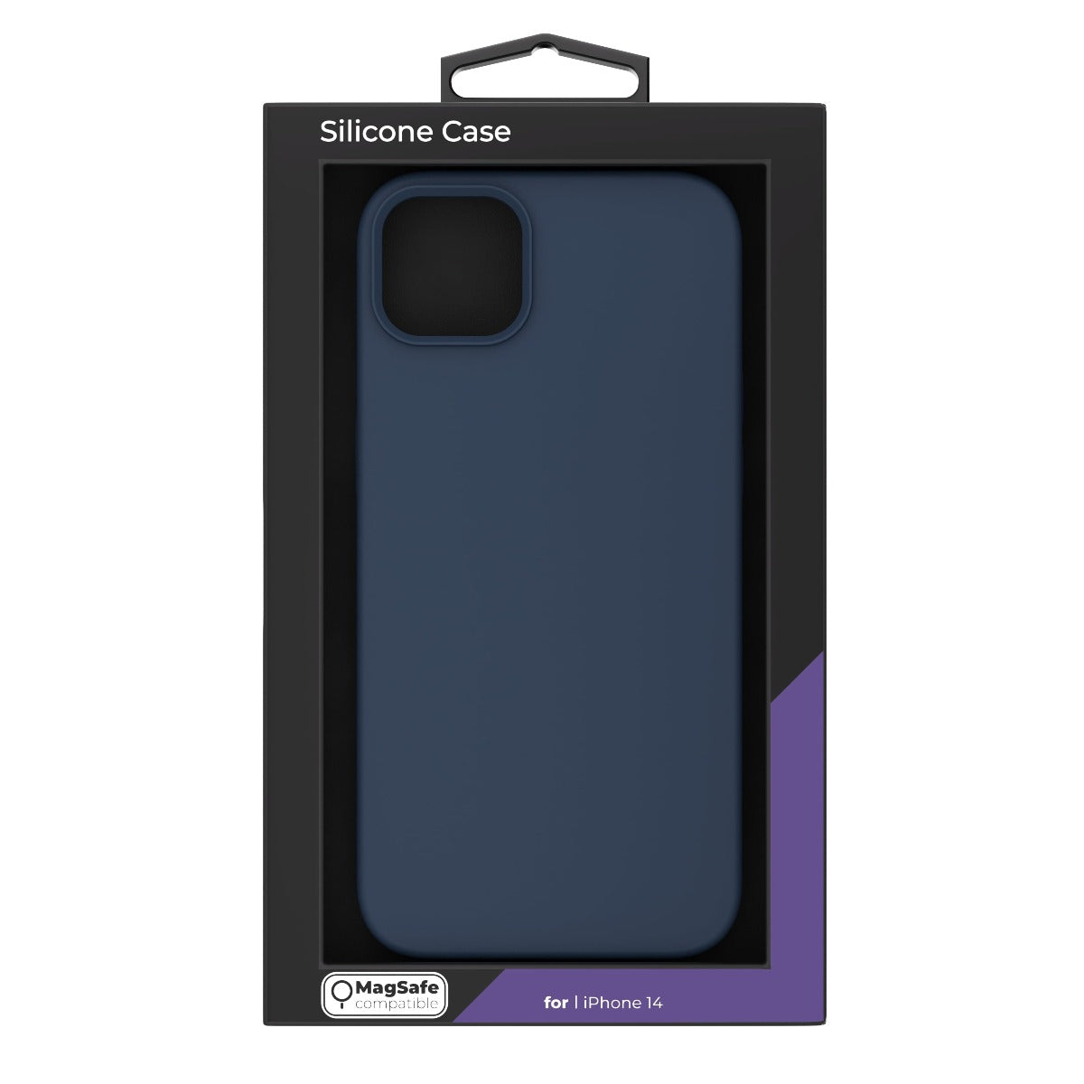 Husa de protectie NEXT ONE cu MagSafe pentru iPhone 14 Plus, Silicon, Albastru - iSTYLE RO