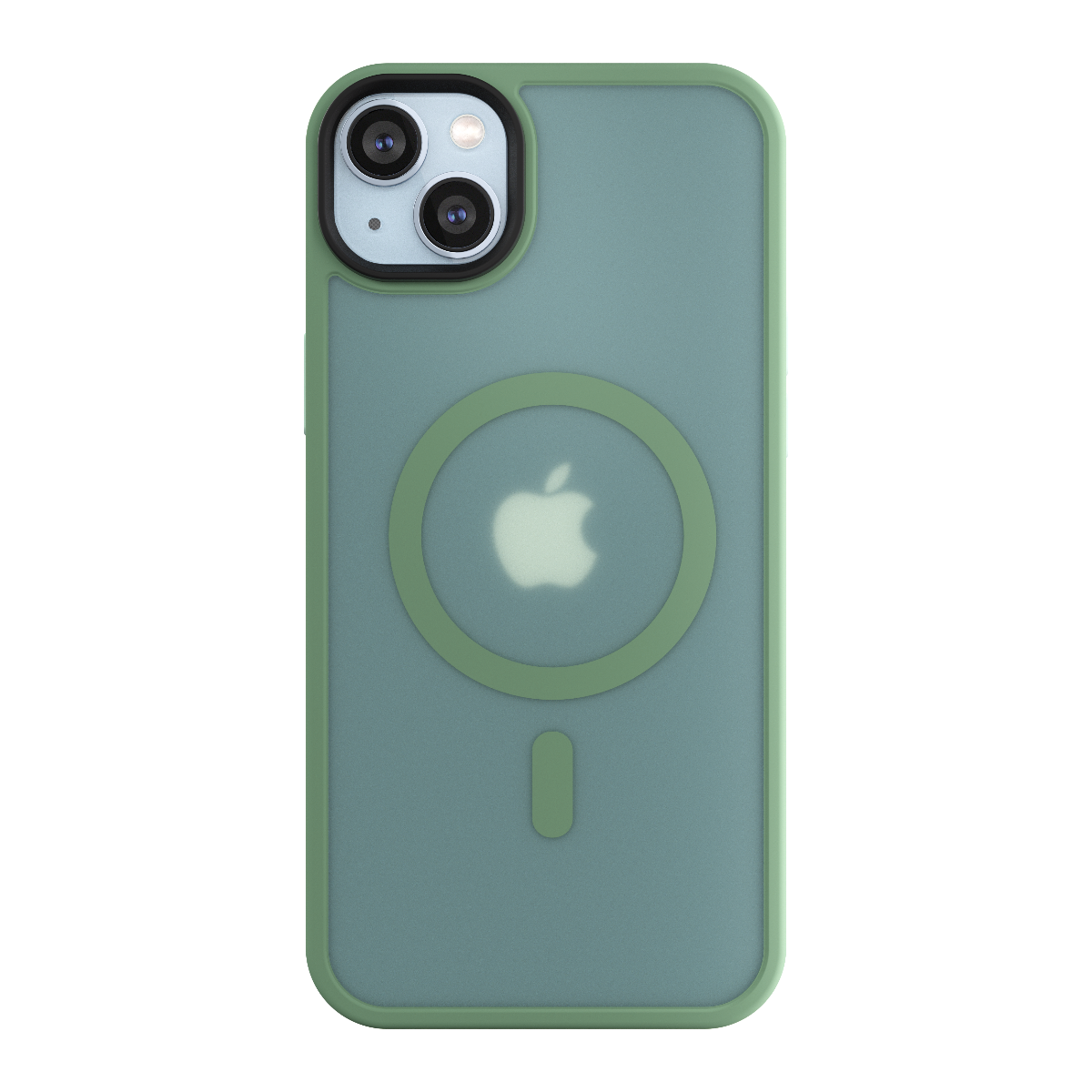 Husa de protectie NEXT ONE Mist Shield cu MagSafe pentru iPhone 14 Plus, Verde - iSTYLE RO