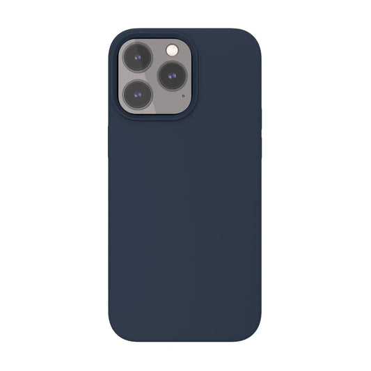 Husa de protectie NEXT ONE cu MagSafe pentru iPhone 14 Pro, Silicon, Albastru - iSTYLE RO