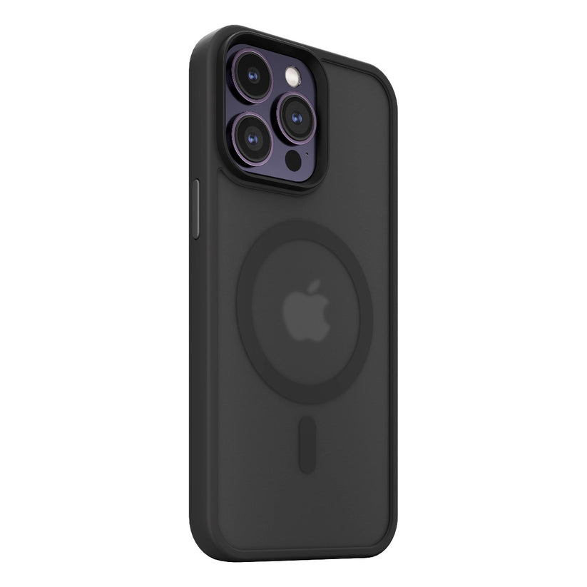Husa de protectie NEXT ONE Mist Shield cu MagSafe pentru iPhone 14 Pro, Negru - iSTYLE RO
