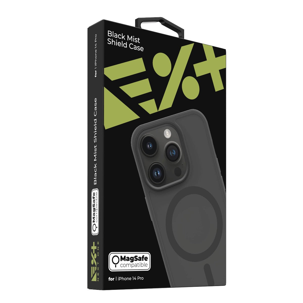 Husa de protectie NEXT ONE Mist Shield cu MagSafe pentru iPhone 14 Pro Max, Negru - iSTYLE RO