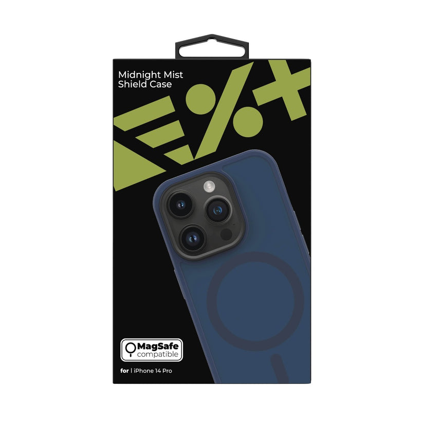 Husa de protectie NEXT ONE Mist Shield cu MagSafe pentru iPhone 14 Pro, Albastru - iSTYLE RO