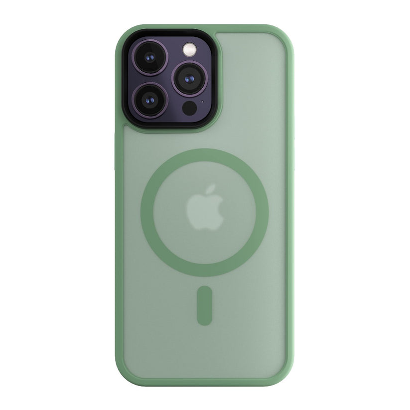 Husa de protectie NEXT ONE Mist Shield cu MagSafe pentru iPhone 14 Pro Max, Verde - iSTYLE RO