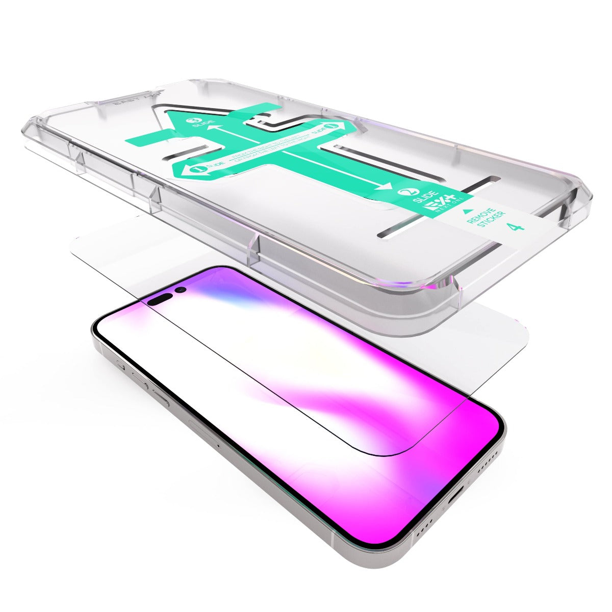 Folie de protectie NEXT ONE pentru iPhone 14 Pro, Tempered - iSTYLE RO