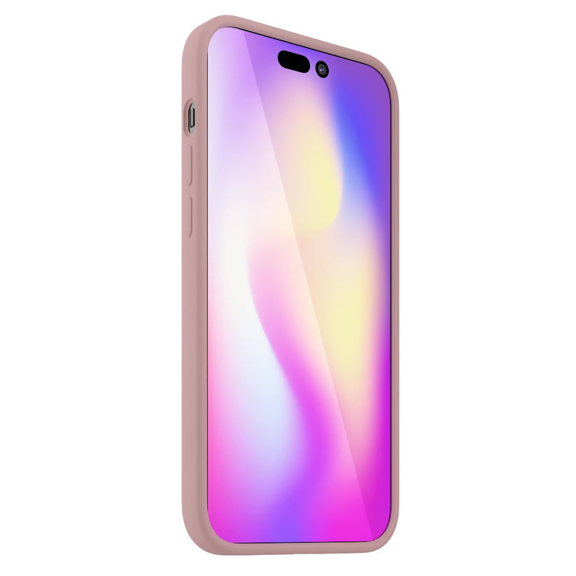 Husa de protectie NEXT ONE cu MagSafe pentru iPhone 14 Pro Max, Silicon, Roz - iSTYLE RO