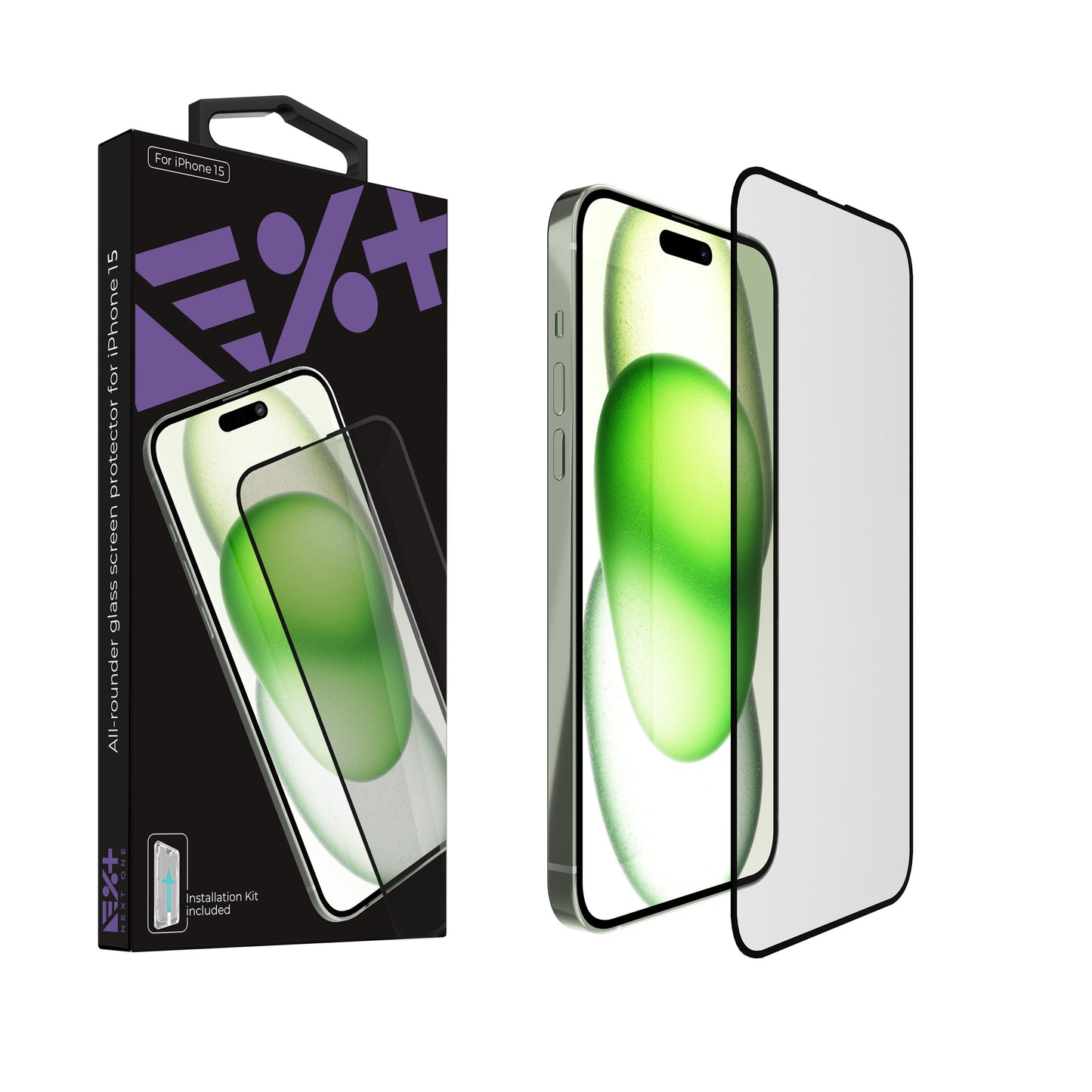 Folie de protectie NEXT ONE pentru iPhone 15 - iSTYLE RO