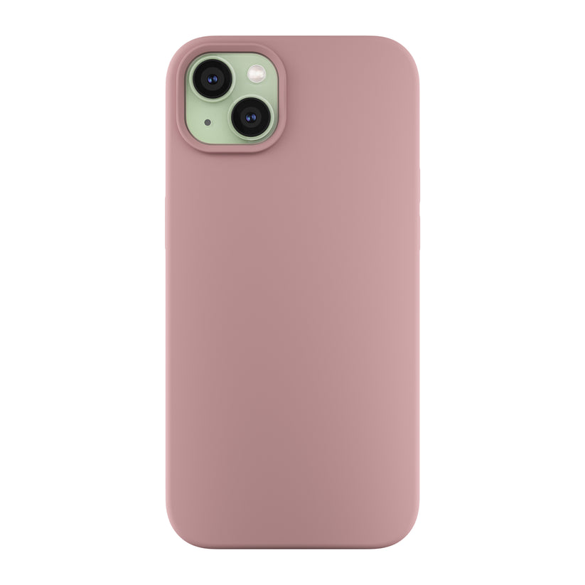 Husa de protectie NEXT ONE cu MagSafe pentru iPhone 15, Silicon, Roz - iSTYLE RO