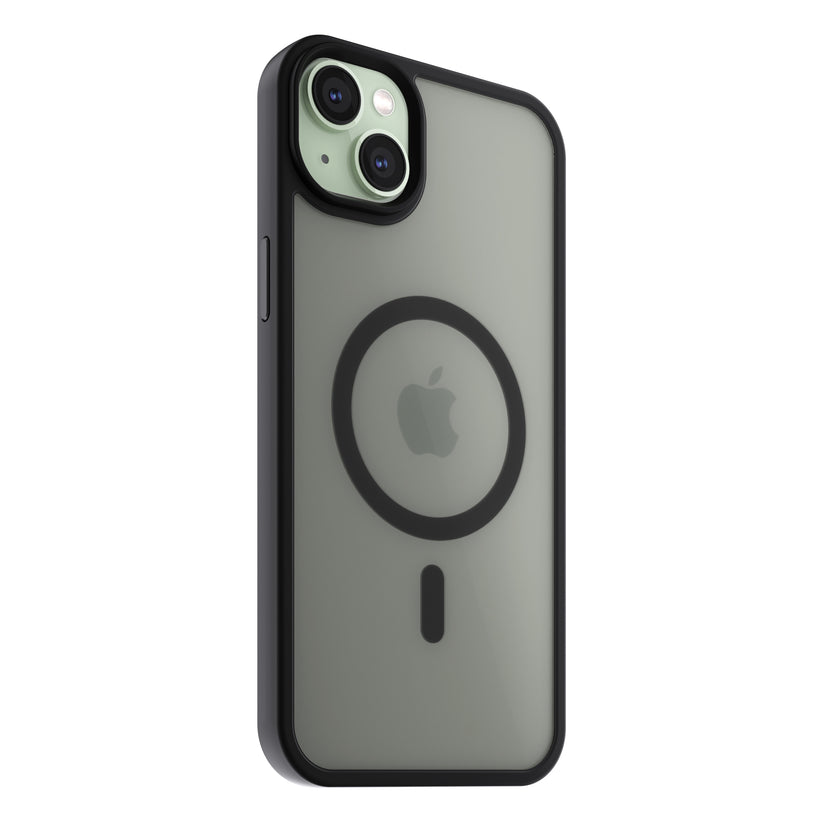 Husa de protectie NEXT ONE Mist Shield cu MagSafe pentru iPhone 15, Negru - iSTYLE RO