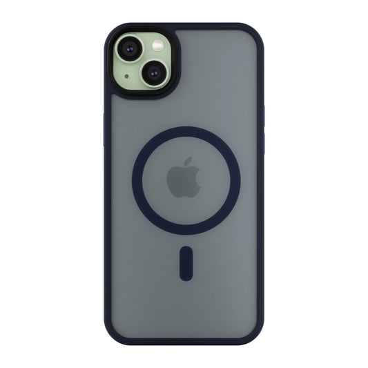 Husa de protectie NEXT ONE Mist Shield cu MagSafe pentru iPhone 15, Albastru - iSTYLE RO