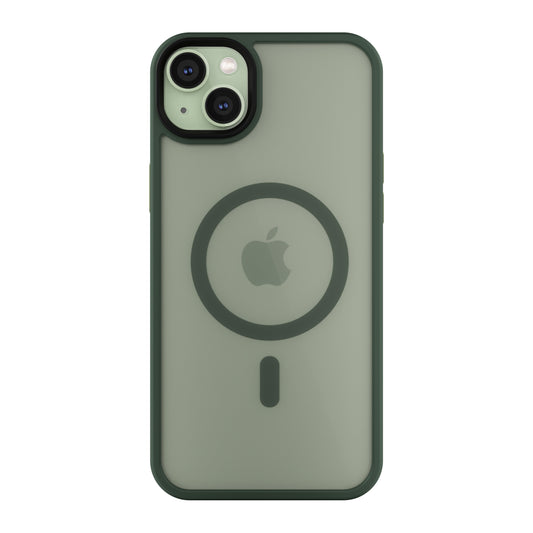 Husa de protectie NEXT ONE Mist Shield cu MagSafe pentru iPhone 15, Verde - iSTYLE RO