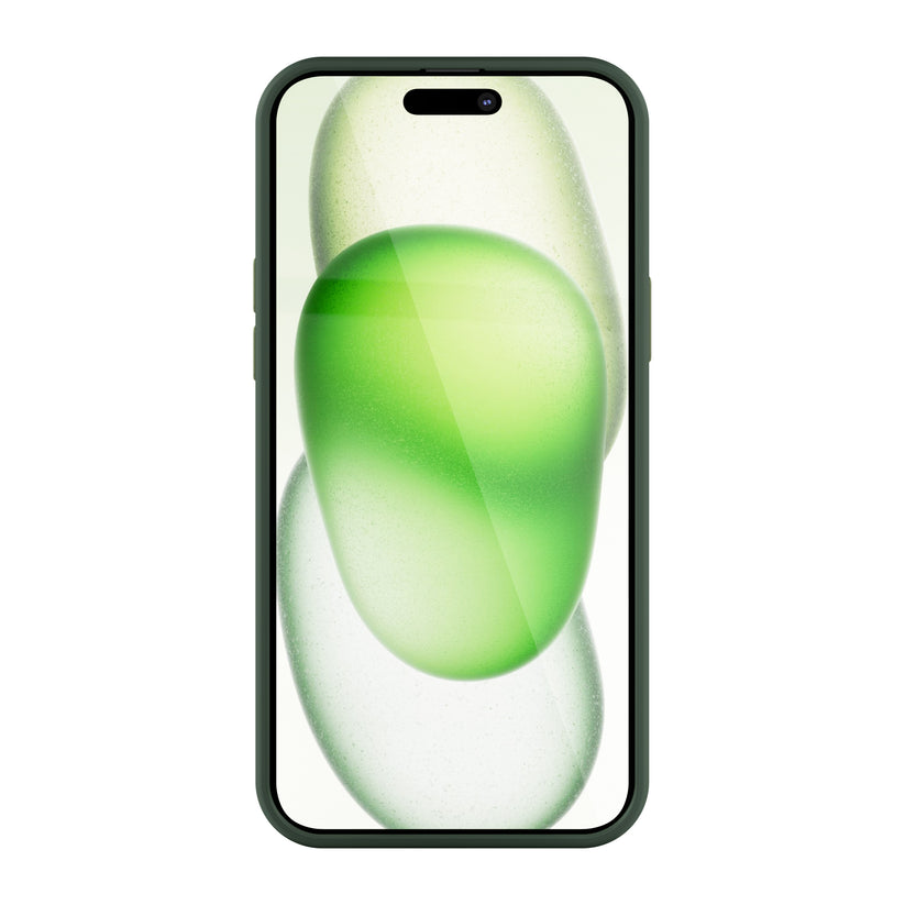 Husa de protectie NEXT ONE Mist Shield cu MagSafe pentru iPhone 15, Verde - iSTYLE RO