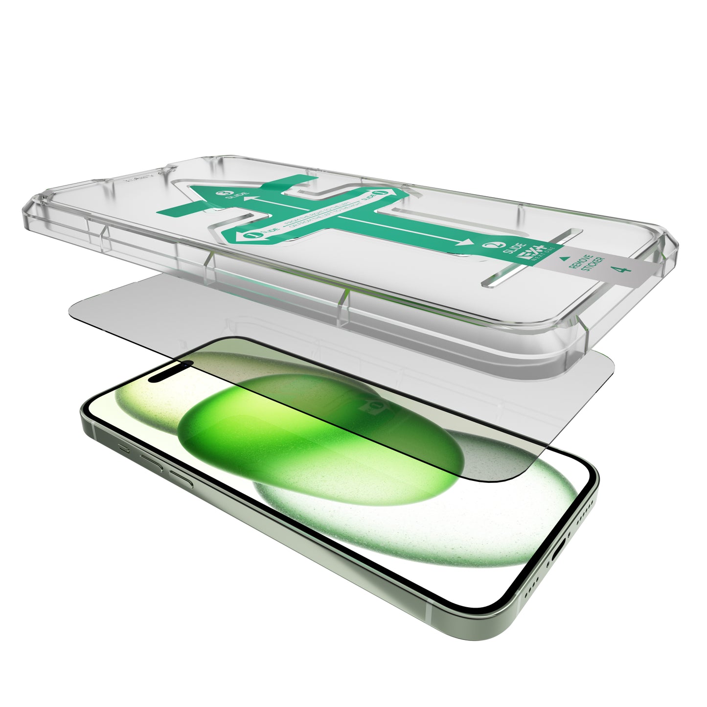 Folie de protectie NEXT ONE pentru iPhone 15, Tempered - iSTYLE RO