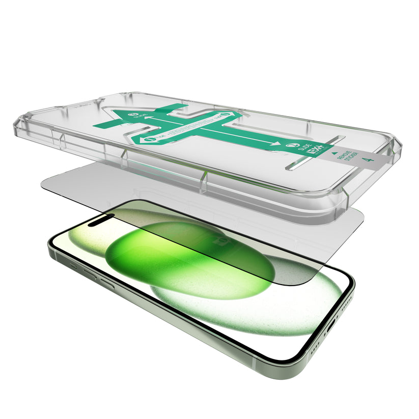 Folie de protectie NEXT ONE pentru iPhone 15, Tempered - iSTYLE RO