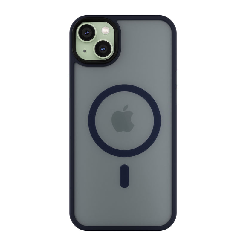 Husa de protectie NEXT ONE Mist Shield cu MagSafe pentru iPhone 15 Plus, Albastru - iSTYLE RO