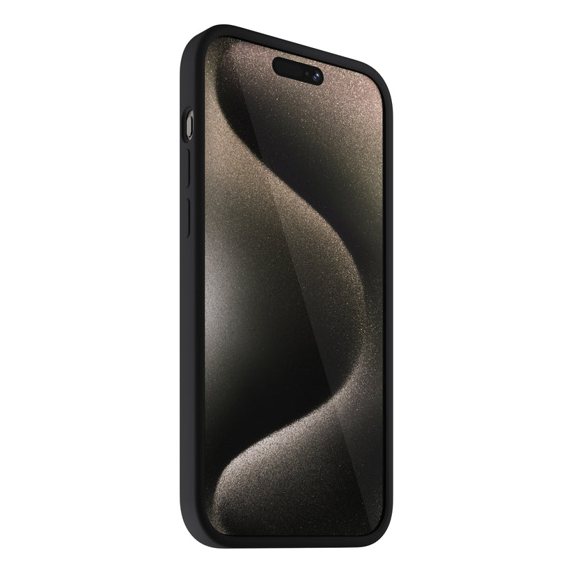 Husa de protectie NEXT ONE cu MagSafe pentru iPhone 15 Pro, Silicon, Negru - iSTYLE RO