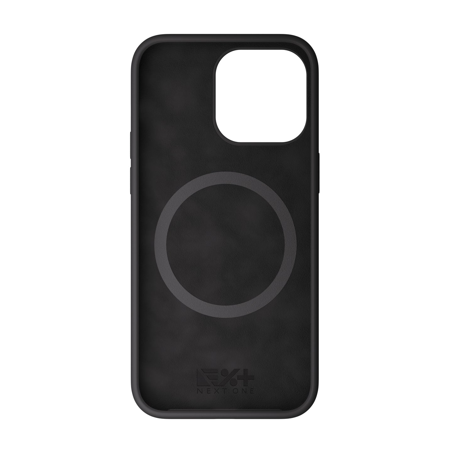 Husa de protectie NEXT ONE cu MagSafe pentru iPhone 15 Pro, Silicon, Negru - iSTYLE RO