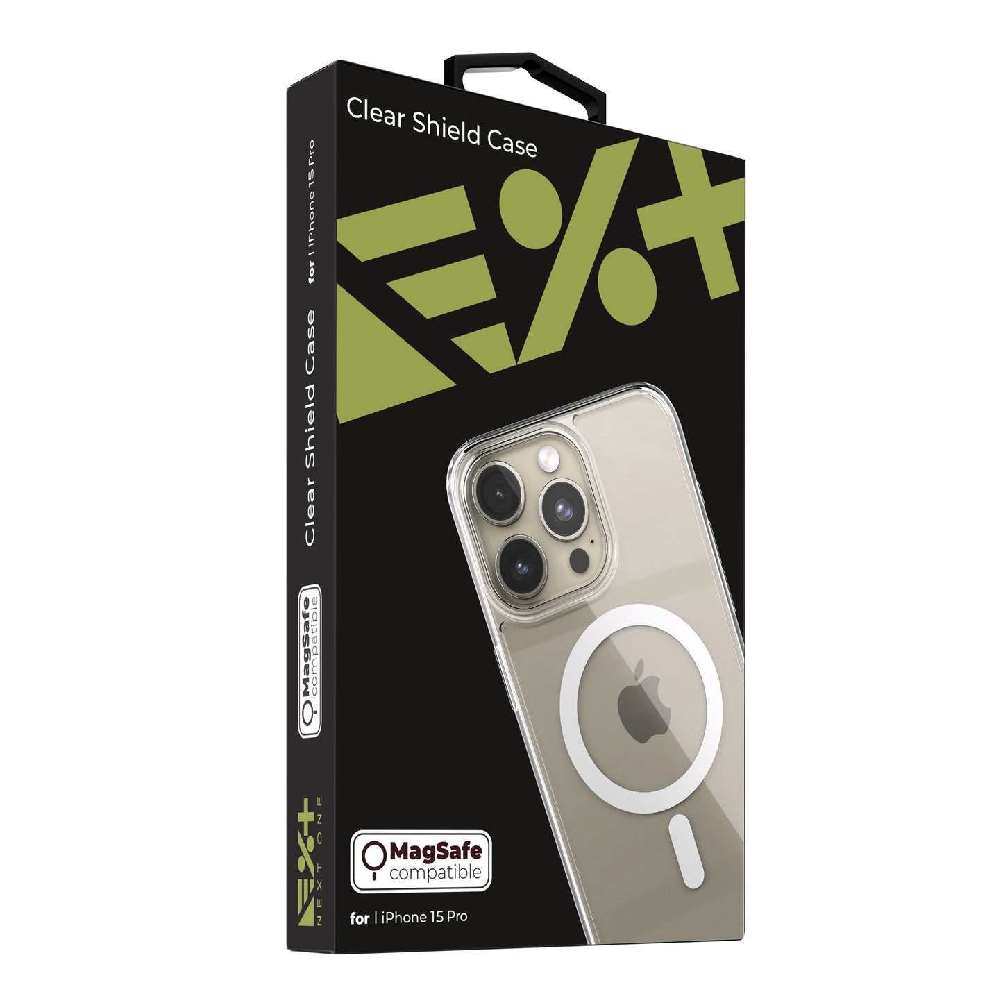 Husa de protectie NEXT ONE cu MagSafe pentru iPhone 15 Pro, Transparent - iSTYLE RO
