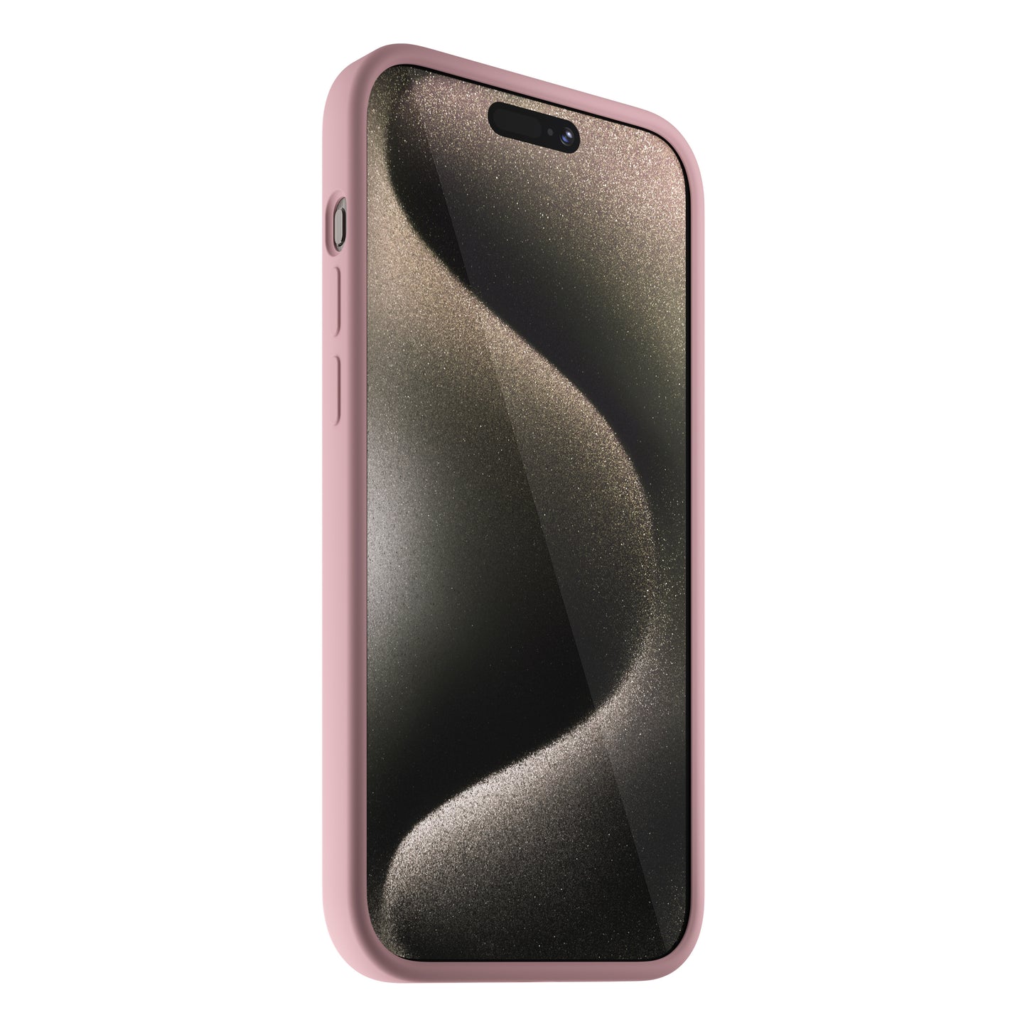 Husa de protectie NEXT ONE cu MagSafe pentru iPhone 15 Pro, Silicon, Roz - iSTYLE RO