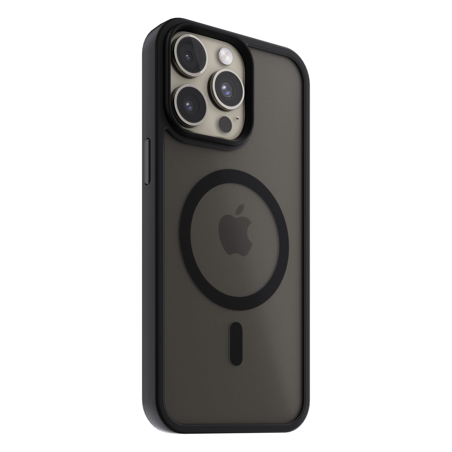 Husa de protectie NEXT ONE Mist Shield cu MagSafe pentru iPhone 15 Pro, Negru - iSTYLE RO