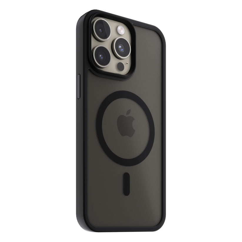 Husa de protectie NEXT ONE Mist Shield cu MagSafe pentru iPhone 15 Pro, Negru - iSTYLE RO