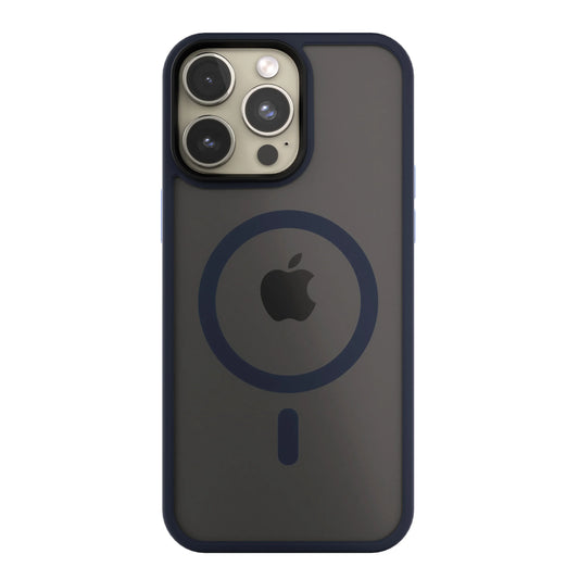Husa de protectie NEXT ONE Mist Shield cu MagSafe pentru iPhone 15 Pro, Albastru - iSTYLE RO