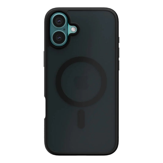 Husa de protectie NEXT ONE Mist Shield cu MagSafe pentru iPhone 16, Negru - iSTYLE RO