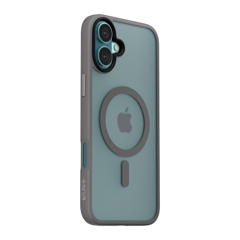 Husa de protectie NEXT ONE Mist Shield cu MagSafe pentru iPhone 16, Gri - iSTYLE RO