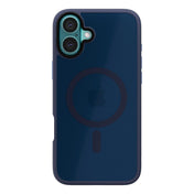 Husa de protectie NEXT ONE Mist Shield cu MagSafe pentru iPhone 16, Albastru - iSTYLE RO
