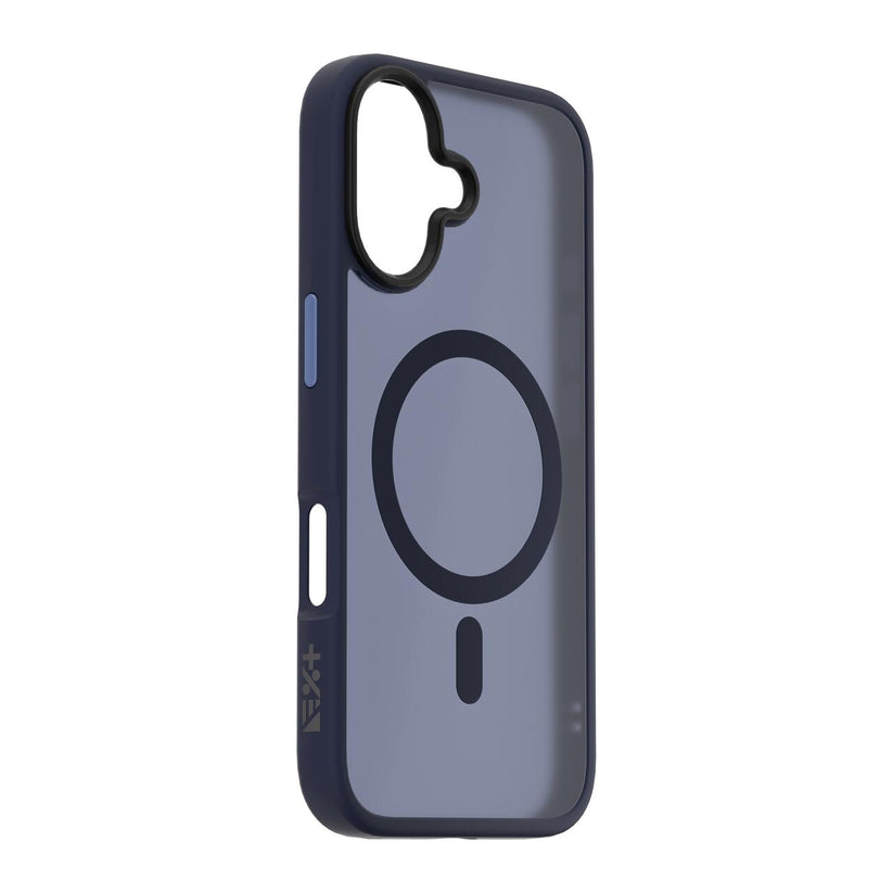 Husa de protectie NEXT ONE Mist Shield cu MagSafe pentru iPhone 16, Albastru - iSTYLE RO