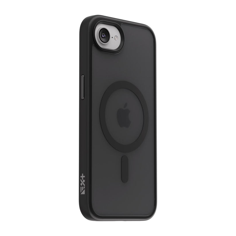 Husa de protectie NEXT ONE Mist Shield cu MagSafe pentru iPhone 16e, Negru - iSTYLE RO