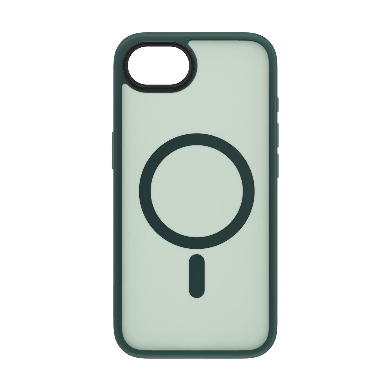 Husa de protectie NEXT ONE Mist Shield cu MagSafe pentru iPhone 16e, Verde - iSTYLE RO